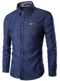 Camisa Casual para Homem "Denim"