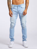 Calça jeans skinny básica slim fit masculina