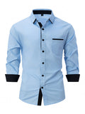 Camisa Casual Slim  "Negócios"