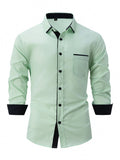 Camisa Casual Slim  "Negócios"