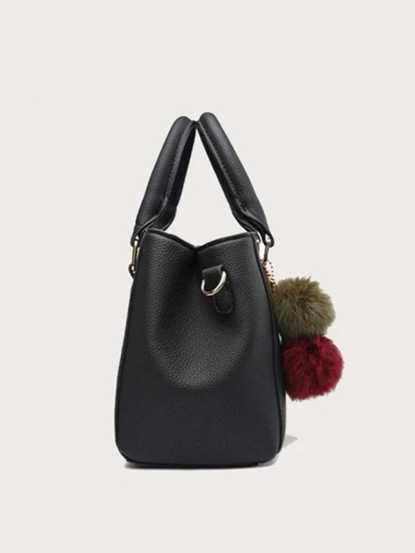 Bolsa feminina de ombro combinada